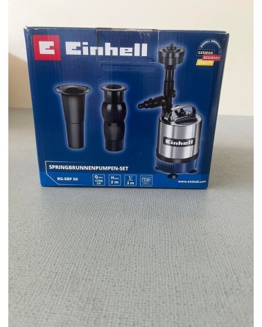 ΑΝΤΛΙΑ ΥΠΟΒΡΥΧΙΑ ΣΥΝΤΡΙΒΑΝΙΩΝ 50W 20 X 16 CM EINHELL ΣΕΤ ΜΕ ΑΚΡΟΦΥΣΙΟ