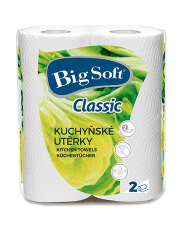 Ρολό κουζίνας 2 φύλλα Big Soft Classic 2x50 φύλλα