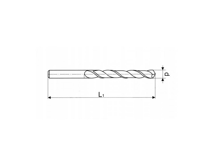 Τρυπάνι σκυροδέματος με διπλή έλικα 25 x 260 mm