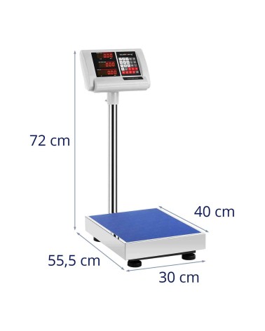 Ζυγαριά δαπέδου 30x40 200kg