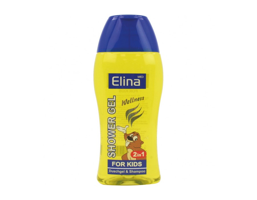 Αφρόλουτρο Elina Wellness 250ml για Παιδιά 2 σε 1