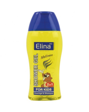 Αφρόλουτρο Elina Wellness 250ml για Παιδιά 2 σε 1