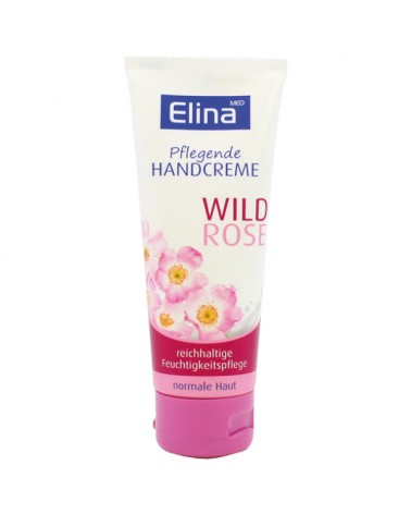 Κρέμα χεριών Elina Wild Rose 75ml σε σωληνάριο