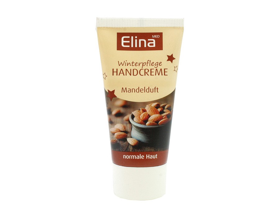 Κρέμα χεριών Elina 50ml χειμερινής περιποίησης αμυγδάλου