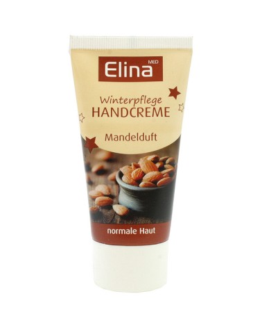 Κρέμα χεριών Elina 50ml χειμερινής περιποίησης αμυγδάλου