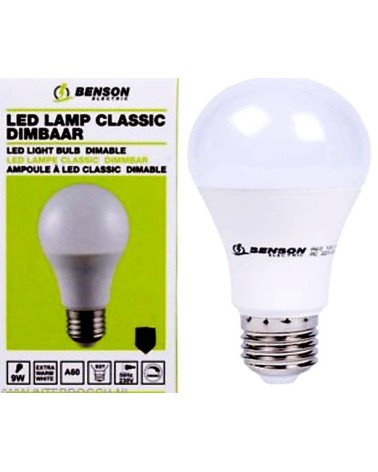 Λαμπτήρας Benson LED Classic Dimmable A60 E27 - 9W