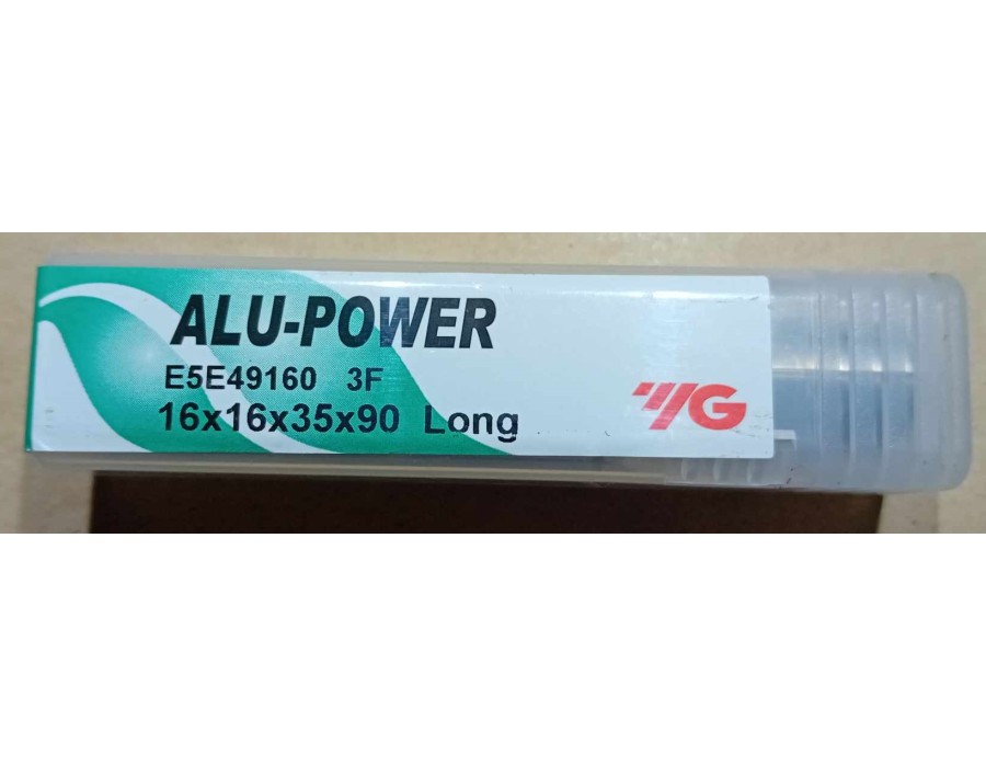 Κονδύλια Φρέζας Καρβιδιου ALU-POWER E5E49160 3F 16x16x35x90 Long