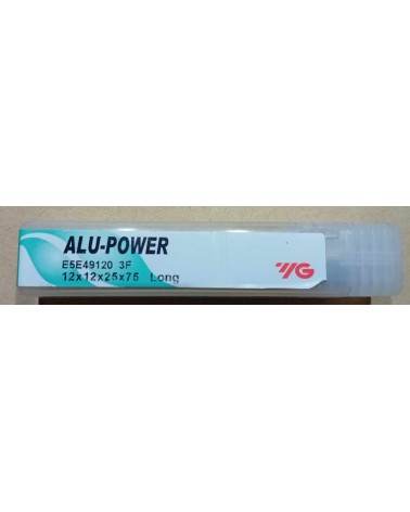 Κονδύλια Φρέζας Καρβιδιου ALU-POWER E5E49120 3F 12x12x25x75 Long