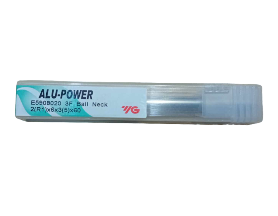 Κονδύλια Φρέζας Καρβιδιου ALU-POWER E5908020 3F Ball Neck 2(R1)x6x3(5)x60