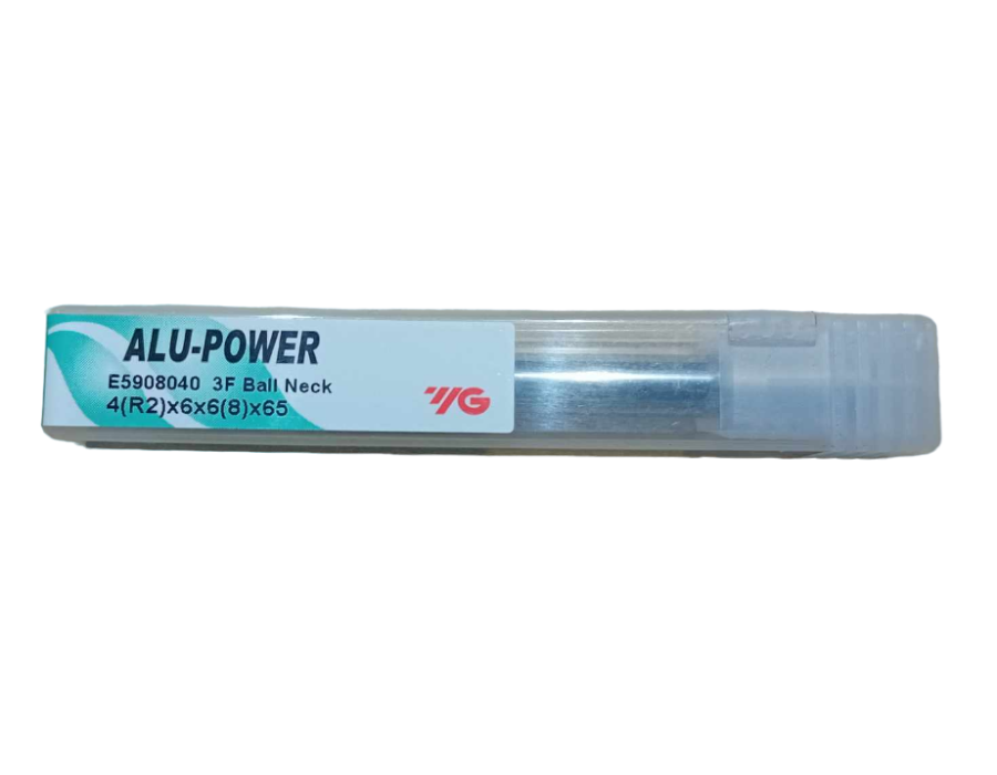 Κονδύλια Φρέζας Καρβιδιου ALU-POWER E5908040 3F Ball Neck 4(R2)x6x6(8)x65