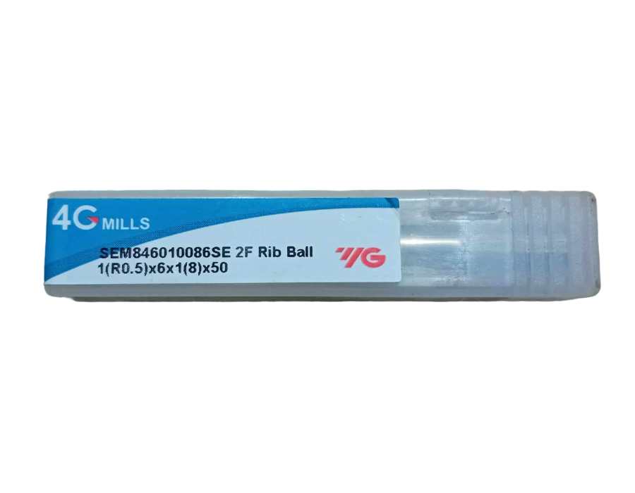 Κονδύλια Φρέζας Καρβιδιου 4GMills SEM846010086SE 2FRib Ball 1(R0.5)x6x1(8)x50