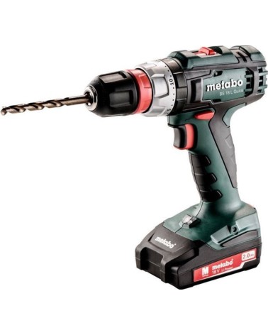 Metabo BS 18 L Set Δραπανοκατσάβιδο Μπαταρίας 18V 2x2Ah