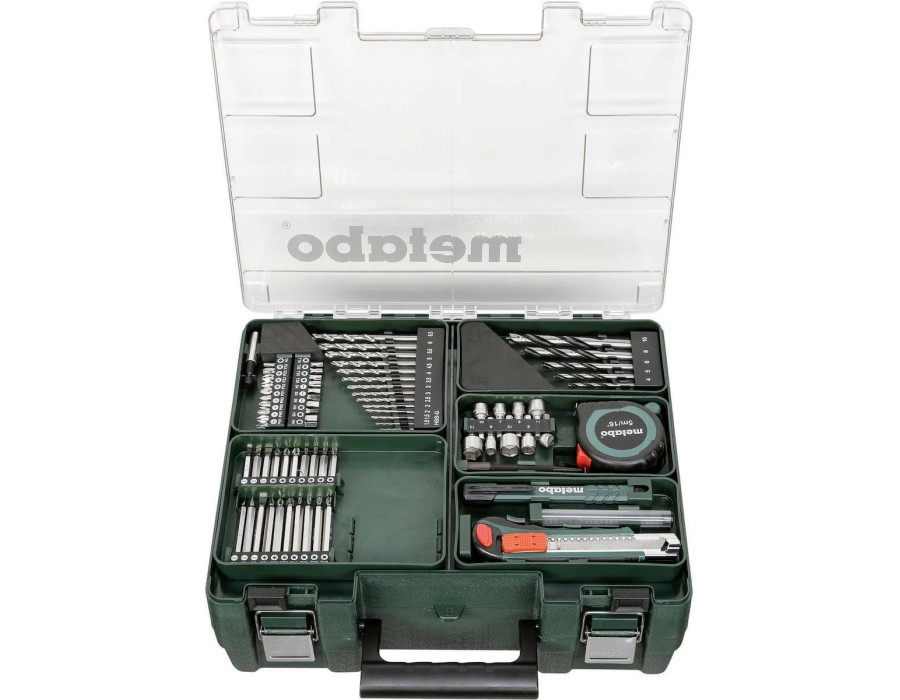 Metabo BS 18 L Set Δραπανοκατσάβιδο Μπαταρίας 18V 2x2Ah