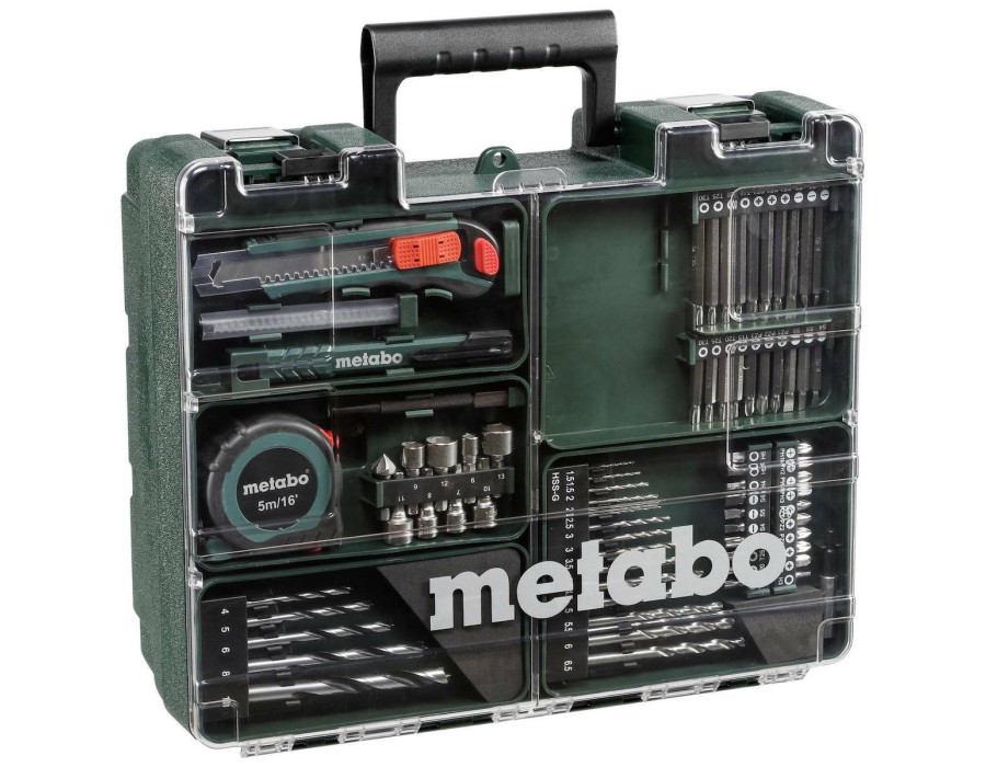 Metabo BS 18 L Set Δραπανοκατσάβιδο Μπαταρίας 18V 2x2Ah