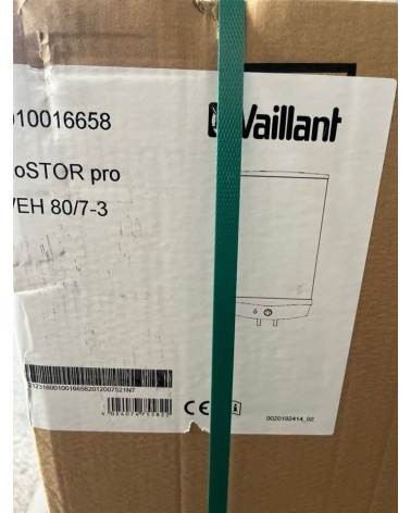 Vaillant eloSTOR VEH 80/7-3 pro, ηλεκτρική δεξαμενή ζεστού νερού, 80 L